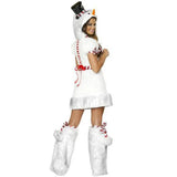 Adult Sexy White Snowman Cosplay Penguin Christmas Costumes