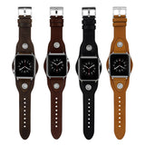 Retro Leather Strap for Apple Watch Band 44  40mm  Genuine Leather Retro Wristband  38 42mm for Iwatch Series 5/4/3/2 Bracelet