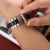 Band For Apple Watch 7 6 5 4 45mm 41mm 40mm 44mm Metal Strap Stainless Steel Watchband for iWatch series 3 2 1 38MM 42MM Bracelet