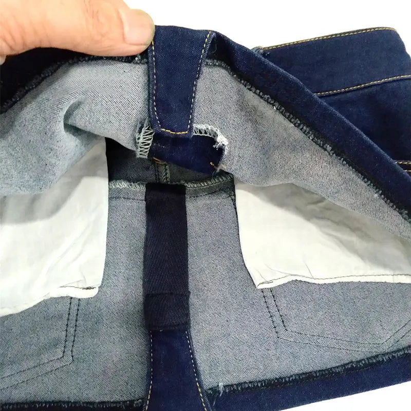 Women Open Crotch Tassel Pencil Micro Mini Jeans Skirt Tight Hip Slim Package Hip Skirt Button Crotch Bottom Wear Club Dance 55