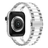 Band For Apple Watch 7 6 5 4 45mm 41mm 40mm 44mm Metal Strap Stainless Steel Watchband for iWatch series 3 2 1 38MM 42MM Bracelet