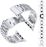 Band For Apple Watch 7 6 5 4 45mm 41mm 40mm 44mm Metal Strap Stainless Steel Watchband for iWatch series 3 2 1 38MM 42MM Bracelet