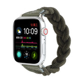 Braided Woven Strap for Apple Watch Band 44mm 40mm iWatch series 6 5 4 3 SE bands 38mm 42mm Nylon Sport Loop bracelet watchband