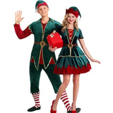 Festive Outfit for Adult Couples Christmas Dress Costume European and American Style