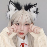 Easter Headband Wolf Ears Shape Hair Hoop Party Headpiece Cosplay Costume Props