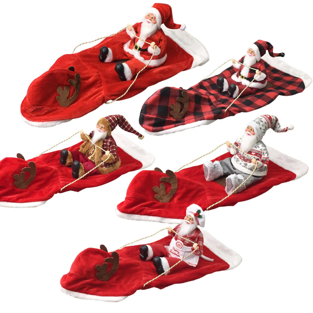New Santa Dog Costume Christmas Pet Clothes Winter Hoodie Coat Chihuahua Poodle