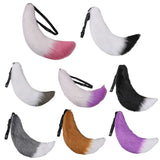 Fox Wolf Dog Tail Costume Furry Tail Cosplay Party Costume Masquerade Halloween Party Costume Accessories