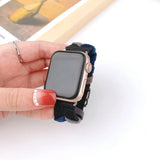 Original Nylon Loop Band For Apple Watch Ultra 2 49mm Bridon Strap For IWatch Series 9 8 SE 7 6 5 49mm 44mm 45mm 41mm 40mm 38mm