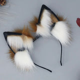 Carnivals Foxes Ear Hair Hoop Cute Live Broadcast Hair Holder Festival Headwear