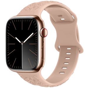 Engraved Strap for Apple Watch Ultra 2 Band 49mm 44MM 40mm 41/45mm 38/42mm Silicone Bracelet For IWatch Series 9 8 7 6 SE 5 4 3