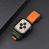 Nylon Strap for Apple Watch Band Ultra 49mm 8 7 6 SE 5 4 Indoor Sport Correas Bracelet IWatch Series 45mm 44mm 42mm 41mm 40/38mm