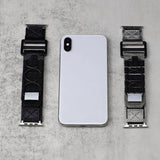 Nylon Sports Strap+Case for Apple Watch Band Ultra 49mm Tactical Woven Loop with Ultra PC Protective Case for iwatch Ultra2 49mm