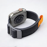 Nylon Strap for Apple Watch Ultra 2 Band 49mm 44mm 45mm 42mm 40mm 41mm 38mm Sport Straps Iwatch Series 9 8 7 SE 9 6 5 4 Bracelet