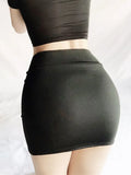 Korean Fashion Summer Mini Skirt For Women Kawaii Short Skirt Stain Clothes Female Thin Tight Skirts Lift Butt Club Outfits Sexy