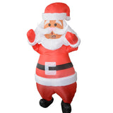 Inflatable Christmas Santa Claus Funny Blow Up Costumes Suit Unisex Adult Fancy Cosplay Party Costume
