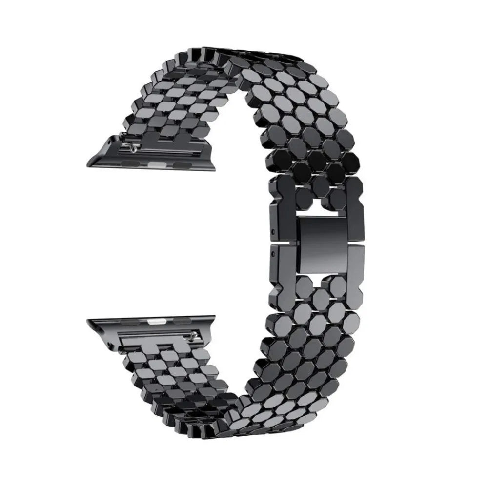 Alloy Metal Band Strap for Apple Watch Series 5 4 3 2 38MM 42MM  Replacement Strap for Iwatch 40MM 44MM Watch Accessories