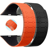 Magnetic Silicone Strap For Apple Watch Ultra 2 band 49mm 45mm 41mm 40mm 44mm bracelet correa 38mm 42mm iWatch series 8 SE 7 6 5