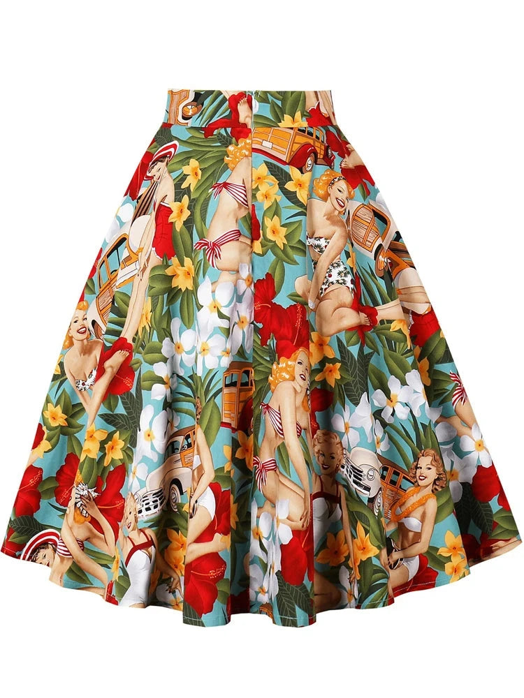1950s skater dress Annhoo Girls 1950s Vintage Dresses Sleeveless Collared Party Dress Retro Patchwork Wedding Skater Dress with Belt, Infant Girl's, Size: 5T, Blue