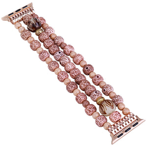 Handmade Beaded Strap For Apple Watch Band 41mm 45mm 40mm 44mm Fashion Women Bracelet iWatch Ultra 7 se 6 5 4 3 2 1 42mm/38mm