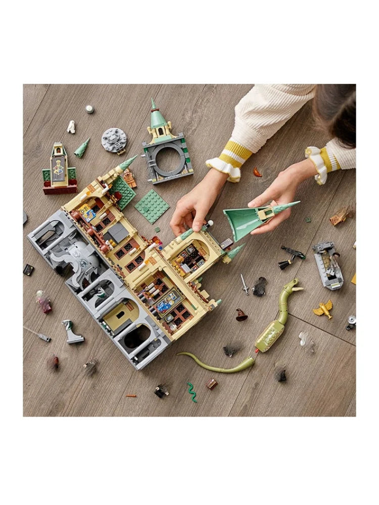 In Stock Movie 76389 Chamber of Secrets Building Model Building Blocks Children's Educational Toys Christmas  Gifts