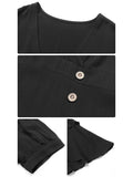 2024 High Low Solid Vintage Pencil Dress Irregular Hem Ruffle Hem Elegant Summer Short Sleeve Bandage Sheath Dresses