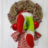 Hot Selling Christmas Party Gate Thief Garland Decoration Props Pendant