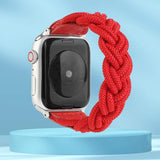 Braided Woven Strap for Apple Watch Band 44mm 40mm iWatch series 6 5 4 3 SE bands 38mm 42mm Nylon Sport Loop bracelet watchband