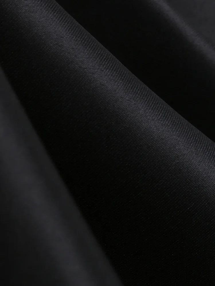 White and Black Vintage Robe Button Front Short Sleeve Polka Dot Dress Prom Women Elegant Belted Pleated Midi Dresses
