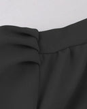 2024 Elegant Casual Vintage Swing Women's Dress with Bow Neck Office A Line Single Breasted Button Runway 50s 60s Party Dresses