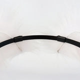 Shower Bunny Ear Headband Woman Students Washing Face Hairband Large  Headbands Plush Spring Hair Hoop
