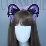 CatEar Hair Hoop Faux Fur Headband CatEar Headband Animal Hair Hoop Lolita Headband Plush Headband With Ears Headdress