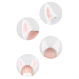 Shower Bunny Ear Headband Woman Students Washing Face Hairband Large  Headbands Plush Spring Hair Hoop