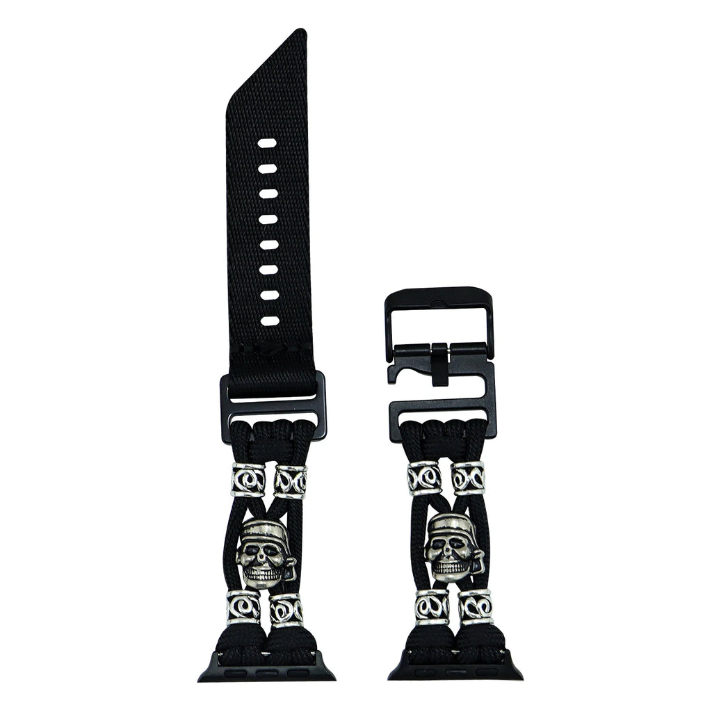 Nylon Strap for Apple watch band 44mm 45mm 42mm 40mm 41mm sport bracelet correa iwatch series 9 7 8 SE 6 5 4 3 Ultra 2 49mm belt