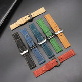 Leather Strap for Apple Watch Ultra Band 49mm 45mm 41mm 44mm 40mm 42mm 38mm Fashion Bracelet Iwatch Series 8 7 6 5 4 3 SE Correa