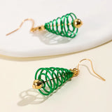 Creative Christmas Tree Earrings For Women Girls New Alloy Earrings Jewelry Happy New Year Festival Party Gifts
