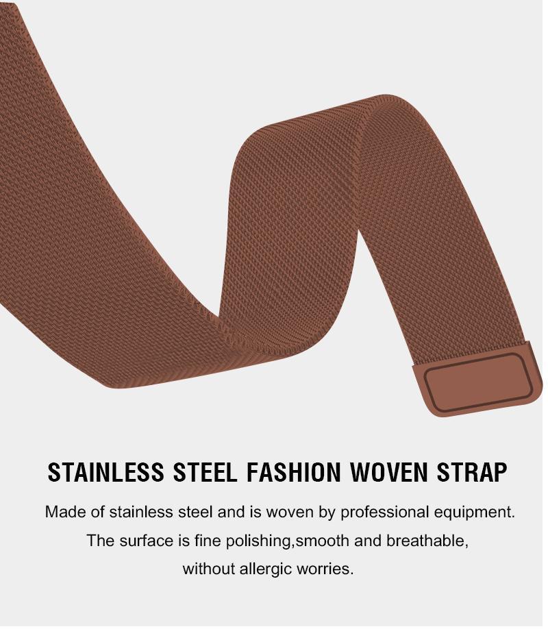 Coffee Milanese Apple Watch Band