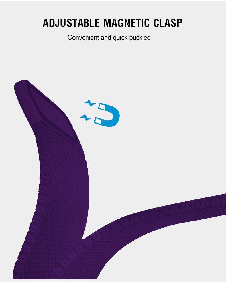 Deep Purple Milanese Apple Watch Band