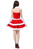 Women Christmas Mrs. Santa Cosplay Costume