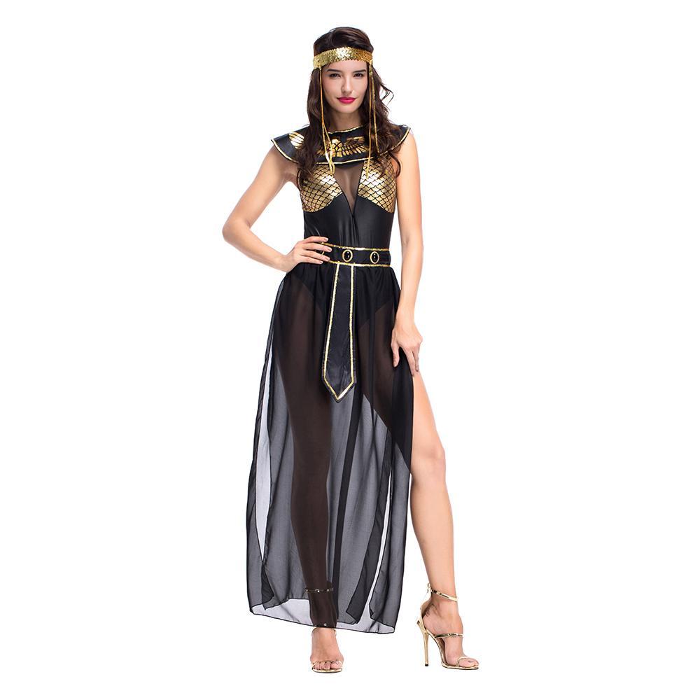 Women's Athena Greek Goddess Costume Cleopatra Costume, Egyptian Queen jetechband Women's Athena Greek Goddess Costume Cleopatra Costume, Egyptian Queen jetechband