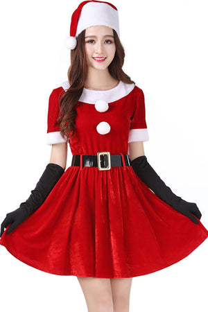 Women's Santa Sweetie Mrs. Claus Christmas Costume