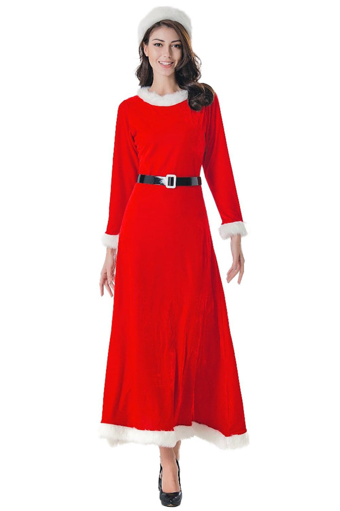 Women's Simply Mrs. Santa Claus Christmas Cosplay Costume