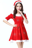 Women Santa Claus Christmas Costume Cosplay Dress