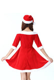 Women Santa Claus Christmas Costume Cosplay Dress