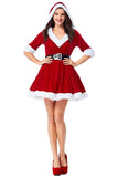 Women's Mrs. Claus Costume Christmas Santa Costume