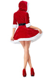 Women's Mrs. Claus Costume Christmas Santa Costume
