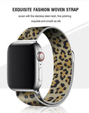 Leopard Milanese Apple Watch Band