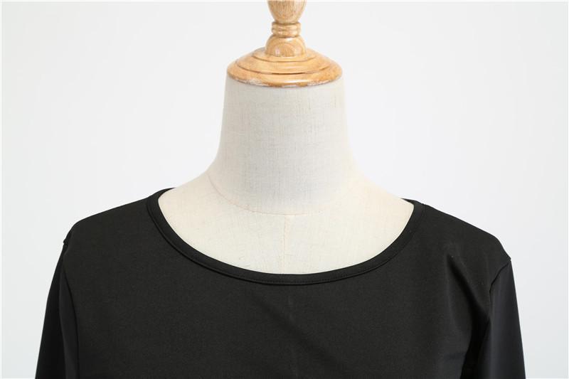 Christmas Vintage Dress, Women Elegant Long Sleeve Print Dresses