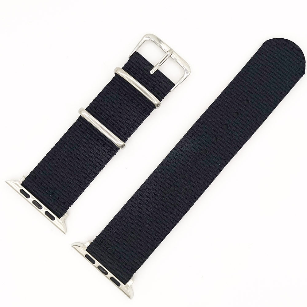 Nylon Watchband for Apple Watch Band Series 6 se/5/4/3/2/1 Sport Belt Watch Bracelet 40/38 mm 42mm/44mm Strap for iwatch Band