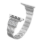 Diamond Stainless Steel Strap For Apple Watch Band Bracelet Women Wristband