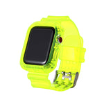 New Transparent Silicone Strap for Apple Watch Series Se 6 5 4 3 2 Band 40mm 44mm for Iwatch Se 5 4 3 Waterproof Strap 38mm 42mm